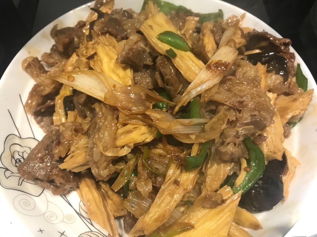 腐竹烧肉