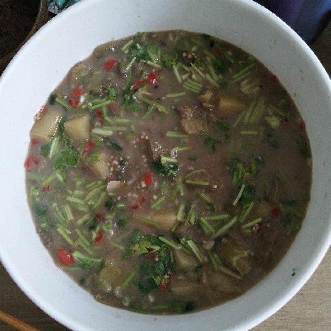 土豆炖茄子(东北菜)