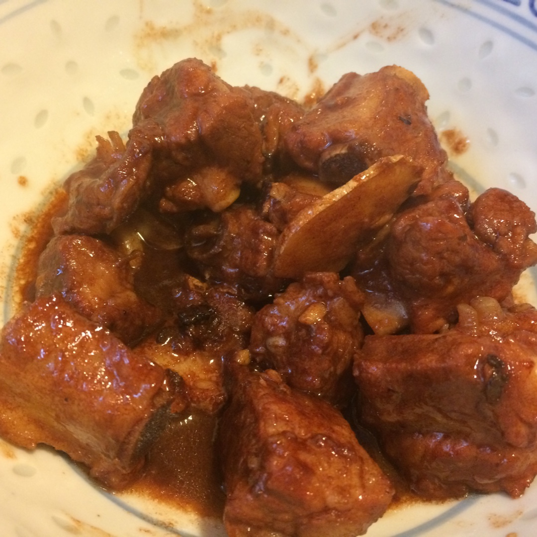 腐乳烧排骨