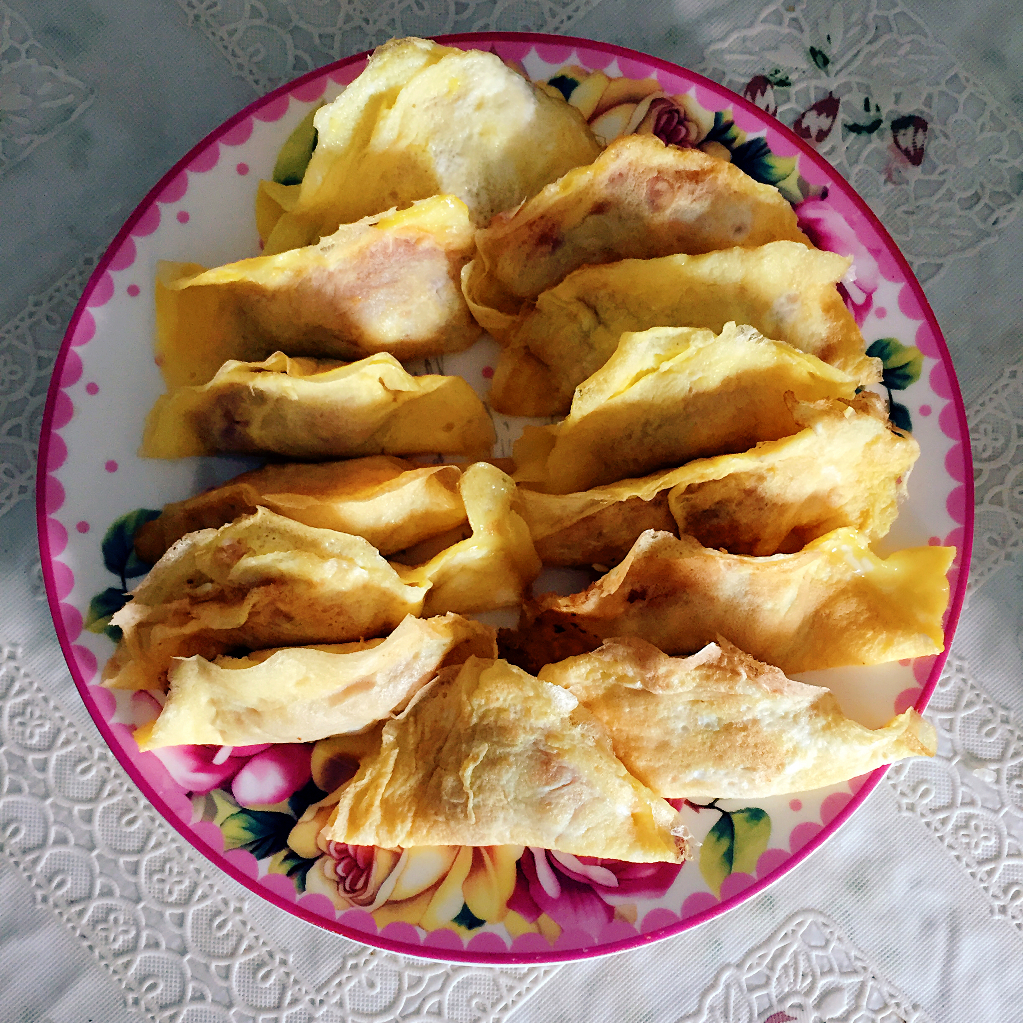 鲜肉蛋饺儿