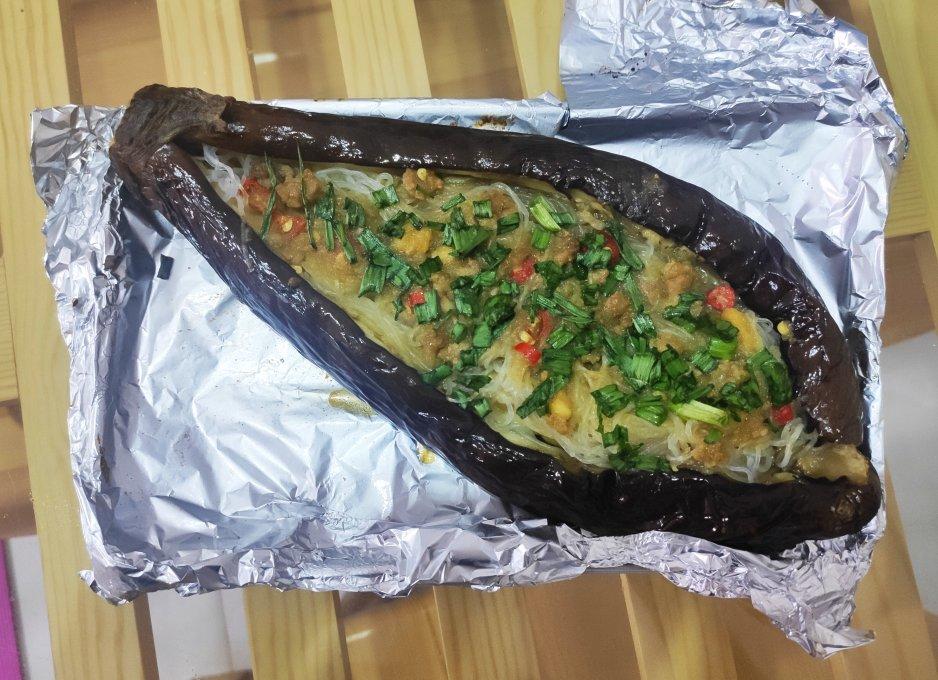 CC招牌菜销魂烤茄子，百吃不厌！