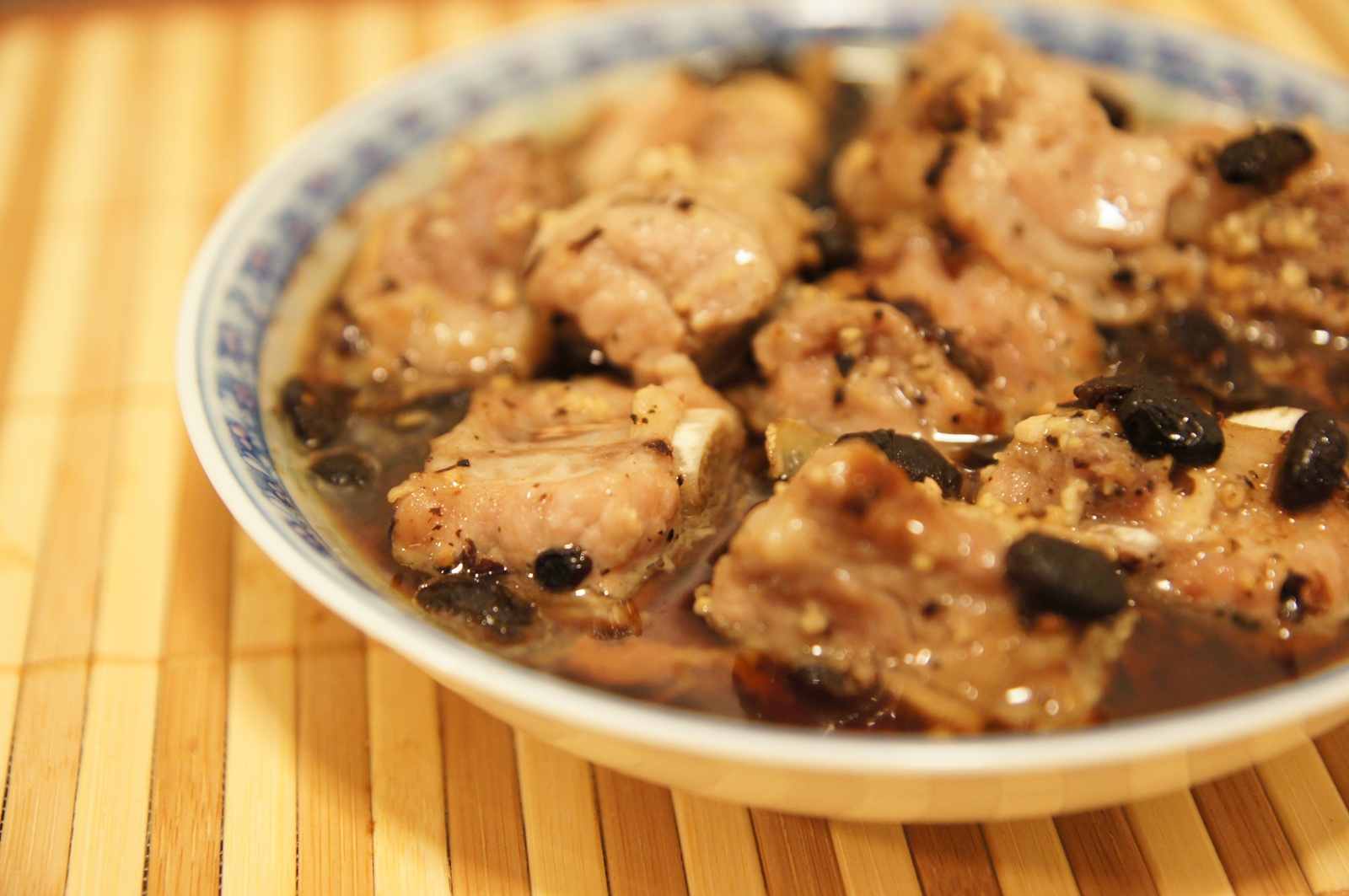 豆豉蒸排骨