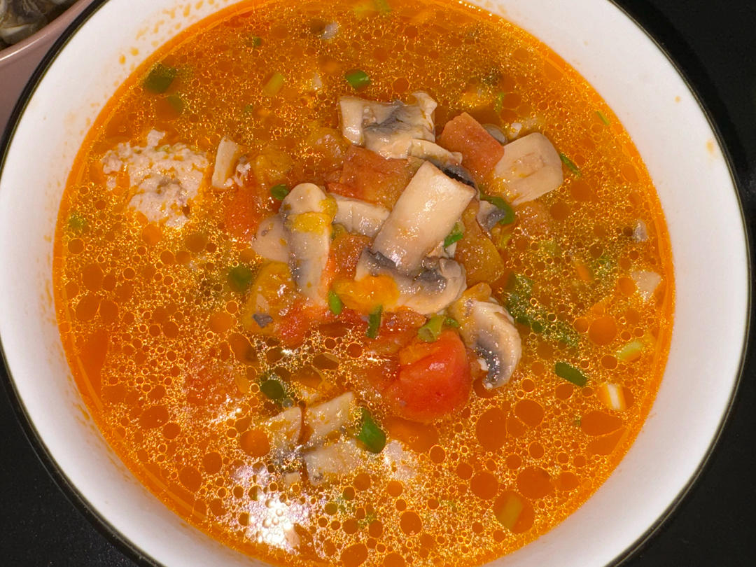 好吃到汤汁都不剩的番茄肉丸汤