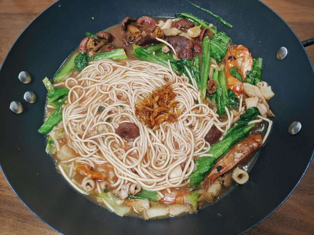 莆田卤面，福建人教你正宗做法，汤鲜味美，天天吃都不腻