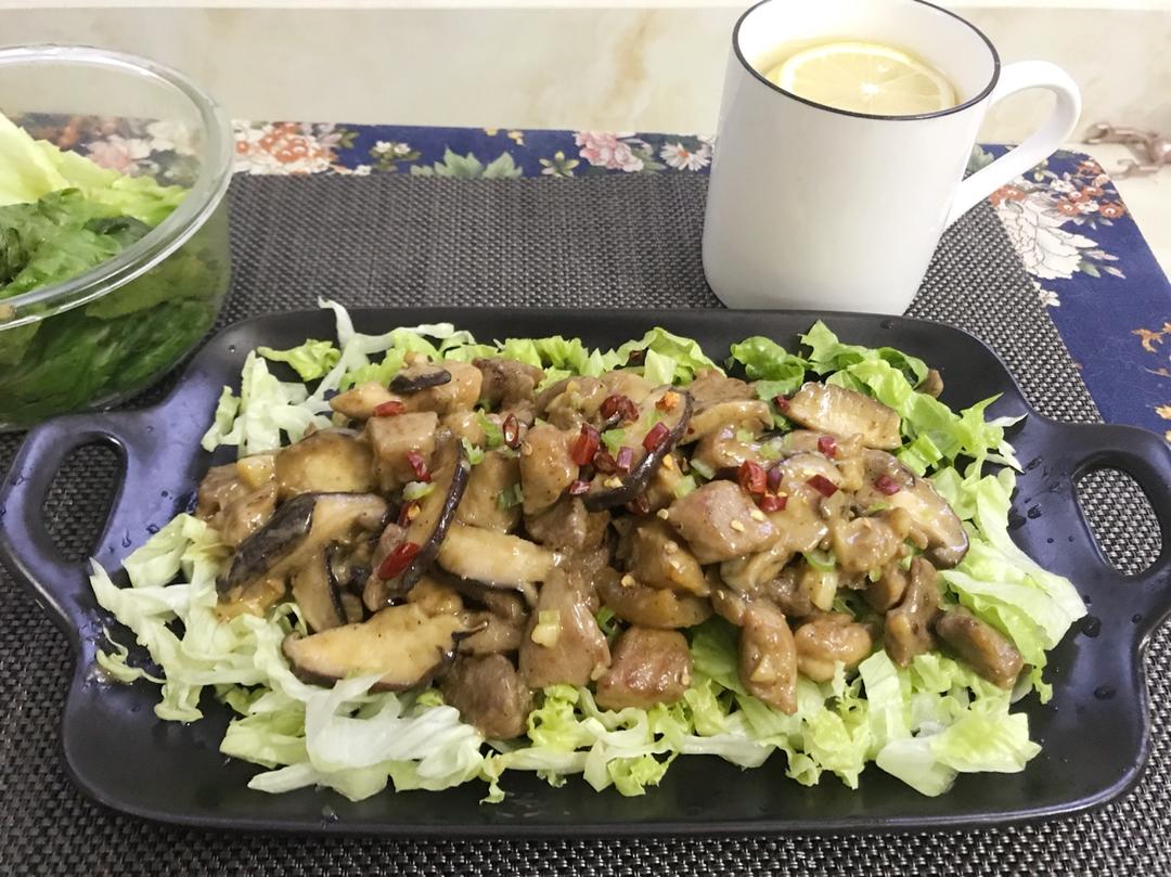 香菇炒肉