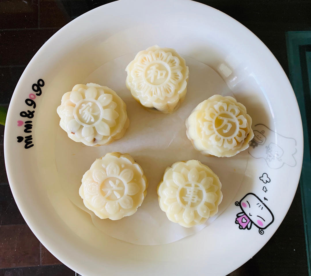 《Tinrry下午茶》冰皮月饼（奶黄馅）