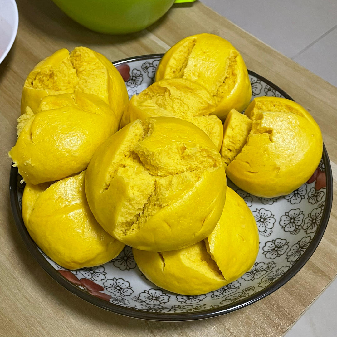 堂妈小厨——快手南瓜馒头