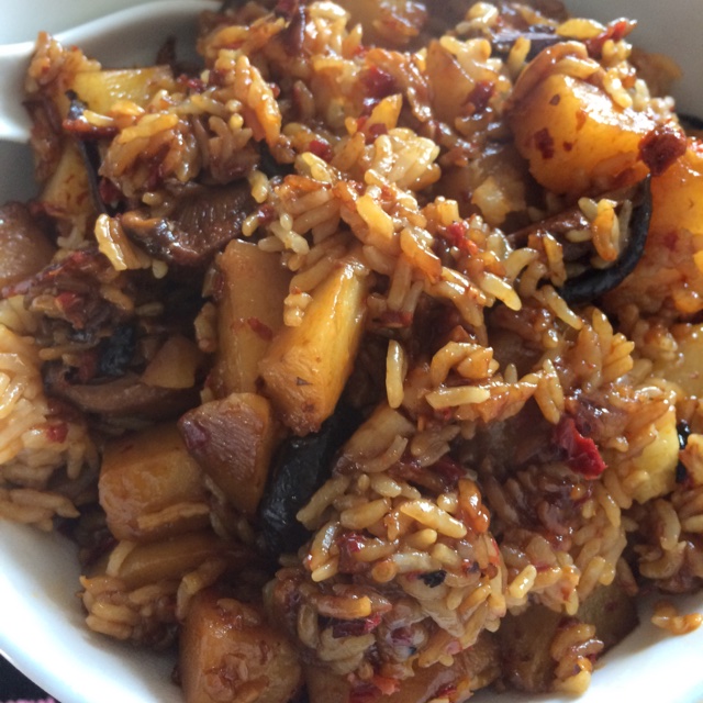 土豆焖饭（电饭锅版）