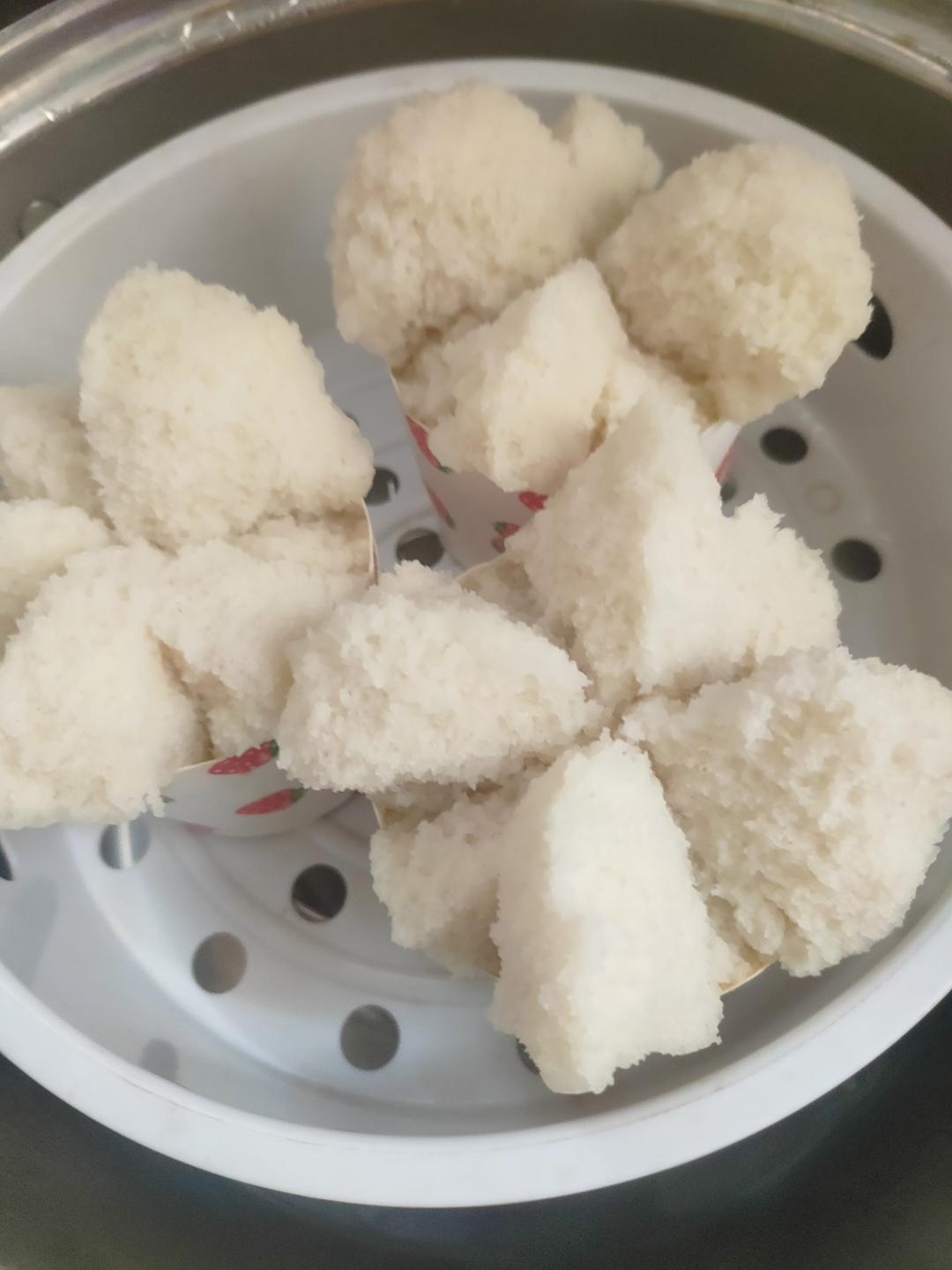 棉花糕，比松糕更精细软滑