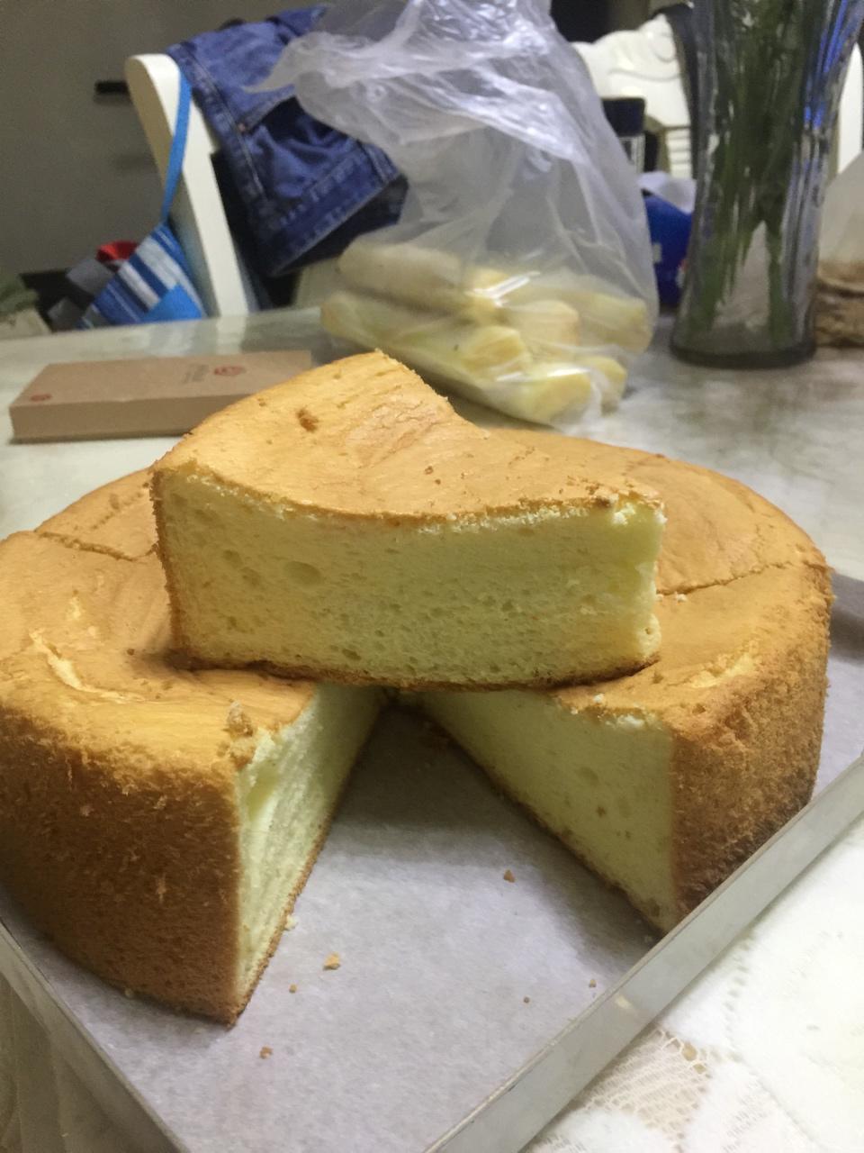 十寸戚风蛋糕（君之改良版）