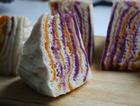 紫薯南瓜千层发糕——惊人的漂亮主食