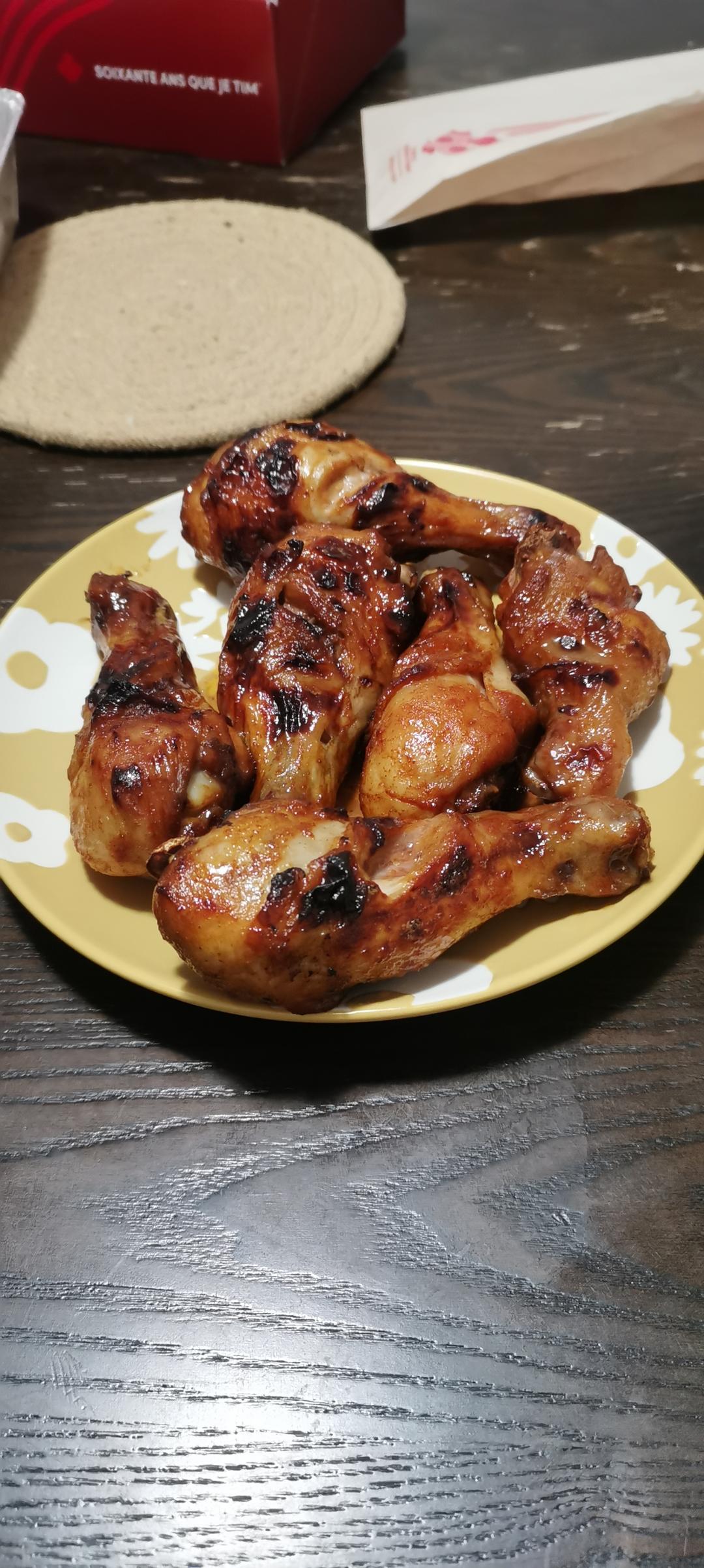 新奥尔良烤鸡腿（空气炸锅版本）