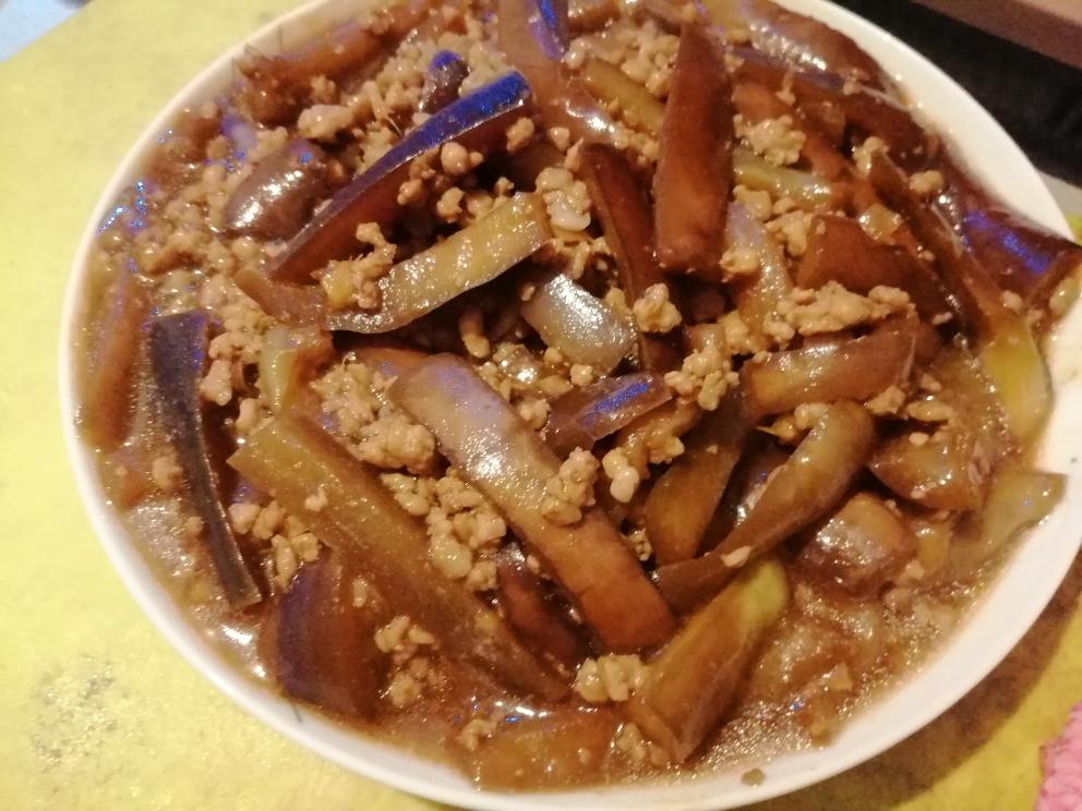 肉沫茄子的做法