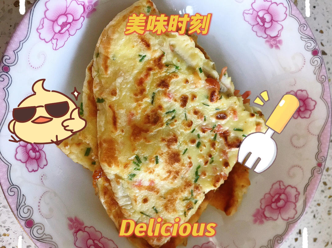 ⭐鸡蛋早餐饼⭐