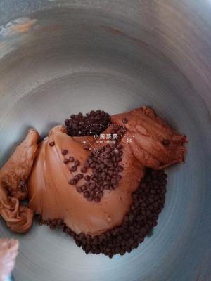 雪山巧克力吐司（巧克力奥利奥吐司面包）的做法 步骤2