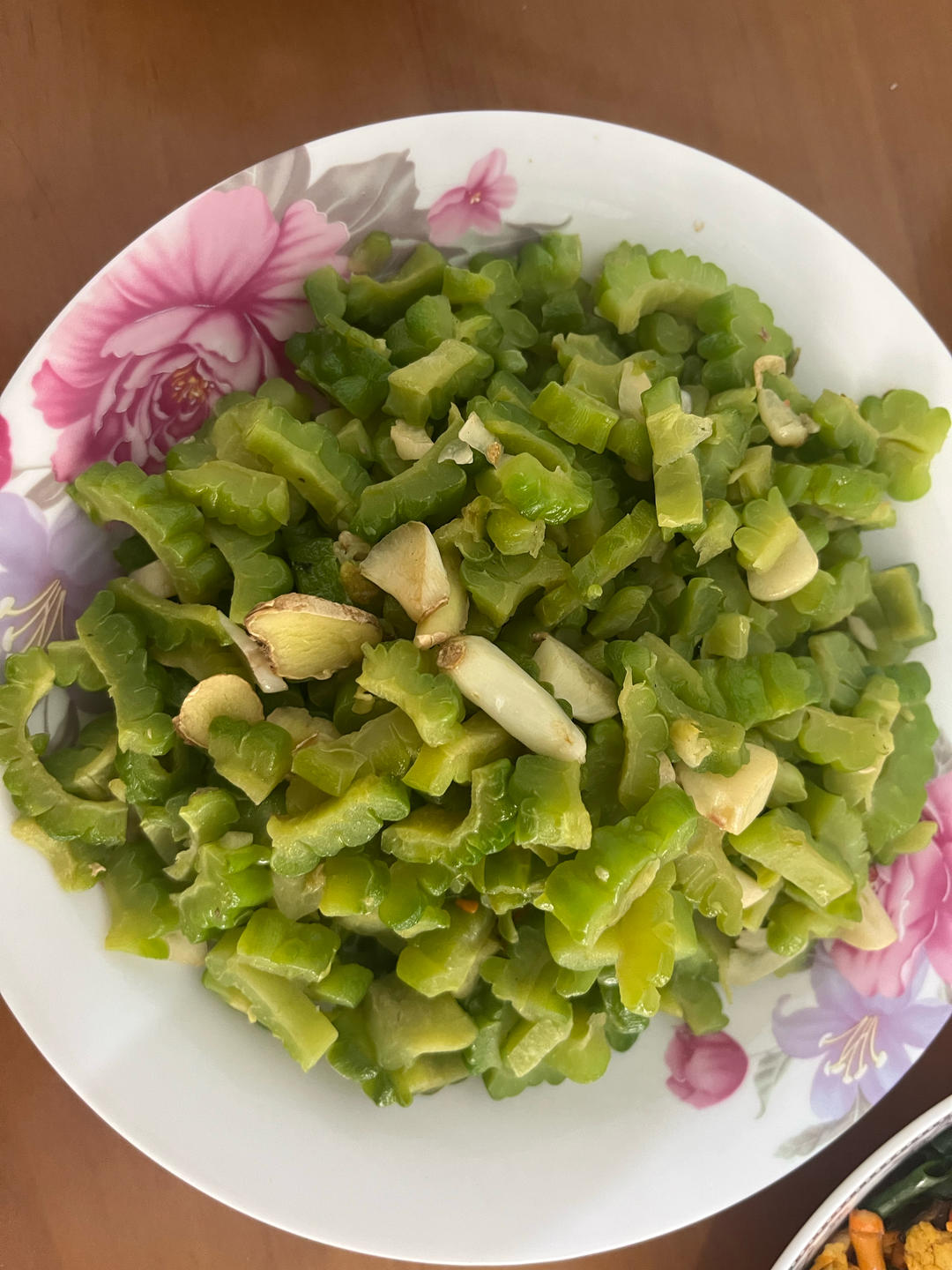 清炒苦瓜