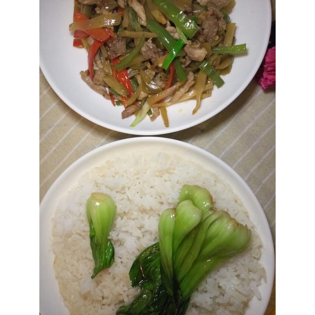 榨菜炒肉丝