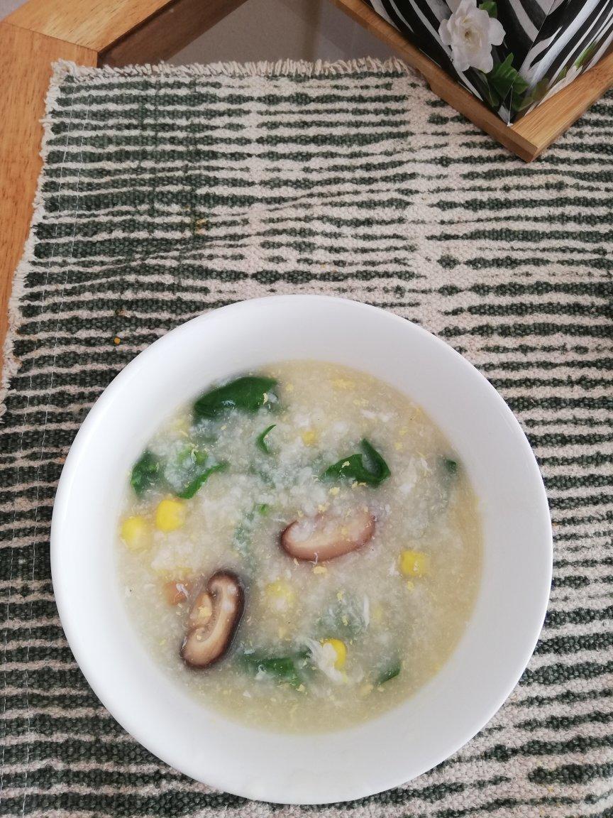 健康美味素食青菜粥