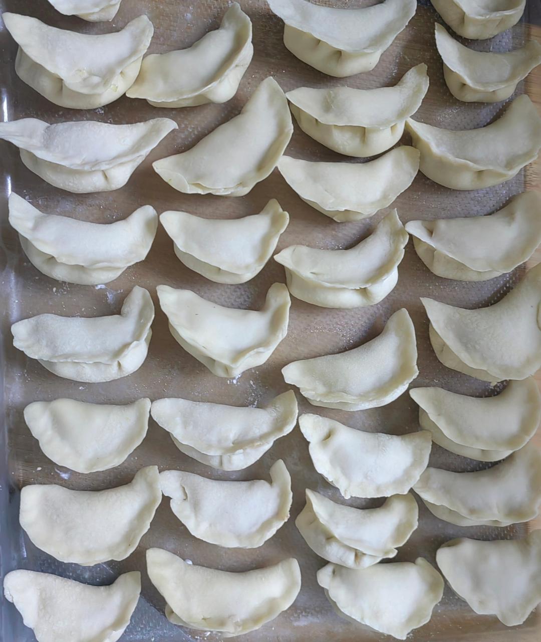 猪肉莲藕馅饺子的做法