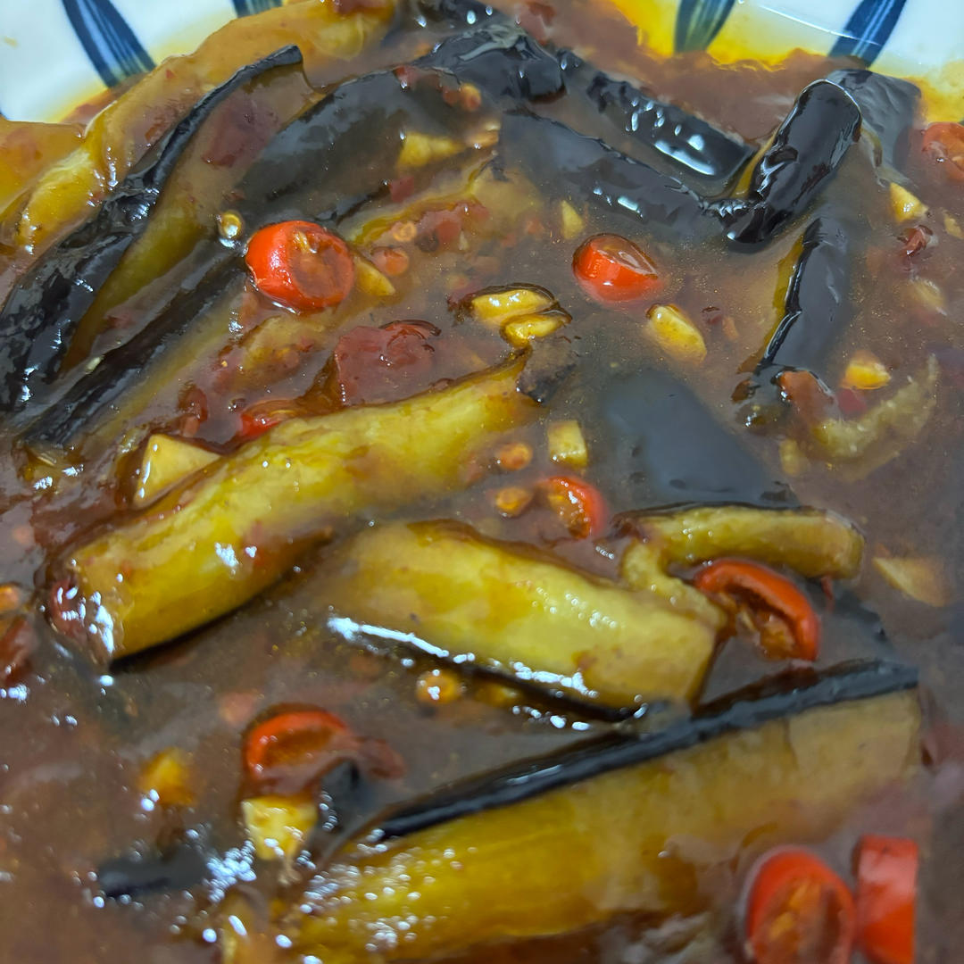 开胃下饭菜！巨简单的家常鱼香茄子煲