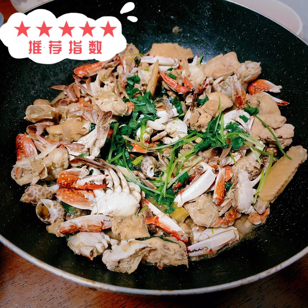 美味鸡煲蟹/鸡焖蟹煲