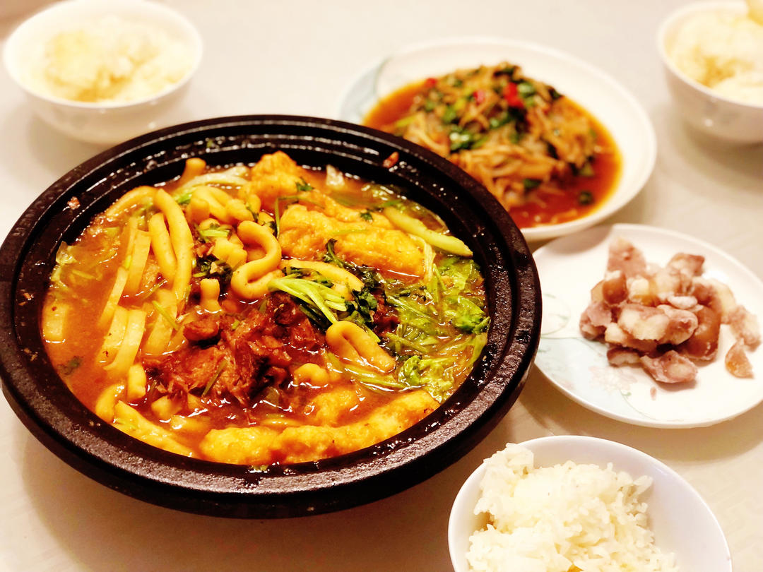 家里的午餐味道