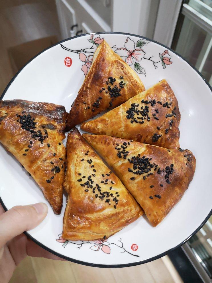 红豆派（手抓饼、空气炸锅版）