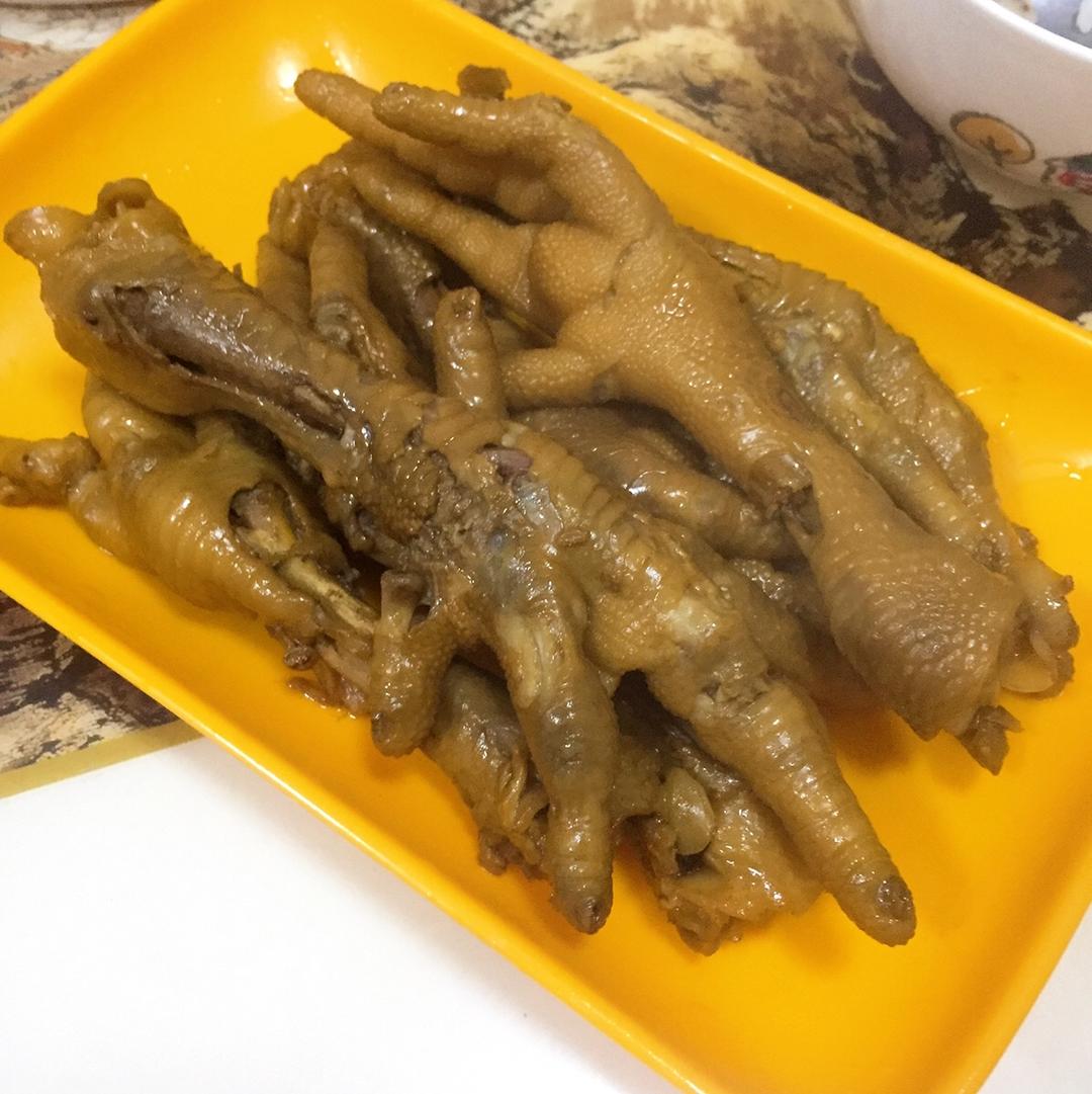 香辣卤鸡爪