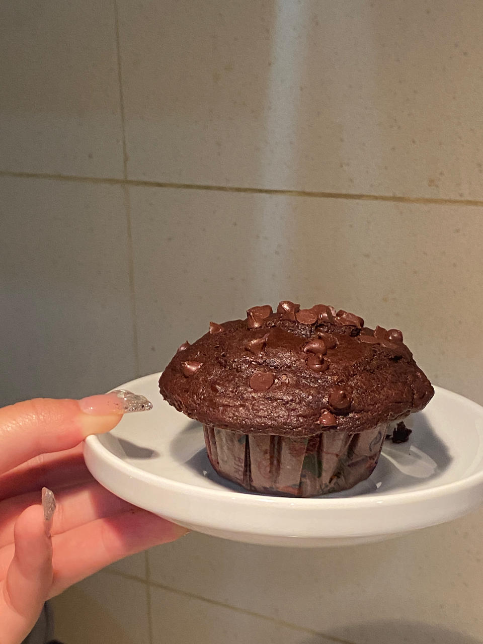 在家做巧克力蘑菇头麦芬蛋糕🍫