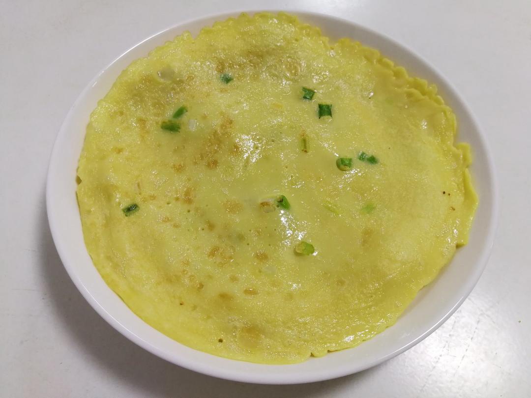 葱花蛋饼（快手营养早餐）