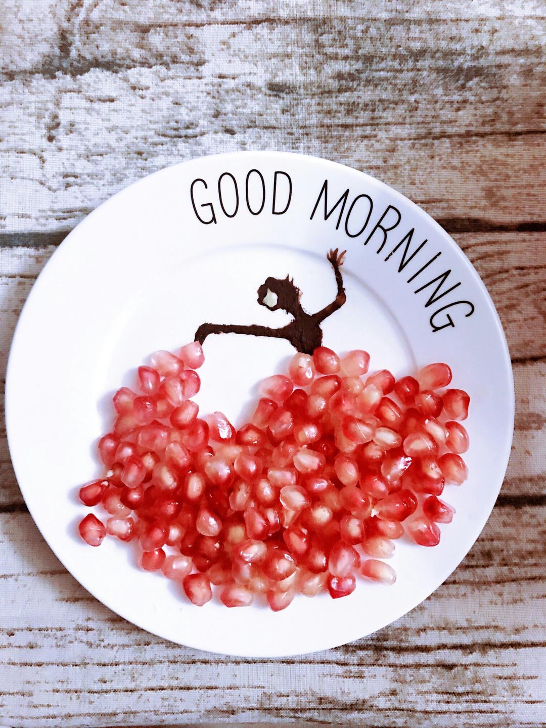 创意石榴（盘饰、摆盘、拼盘)