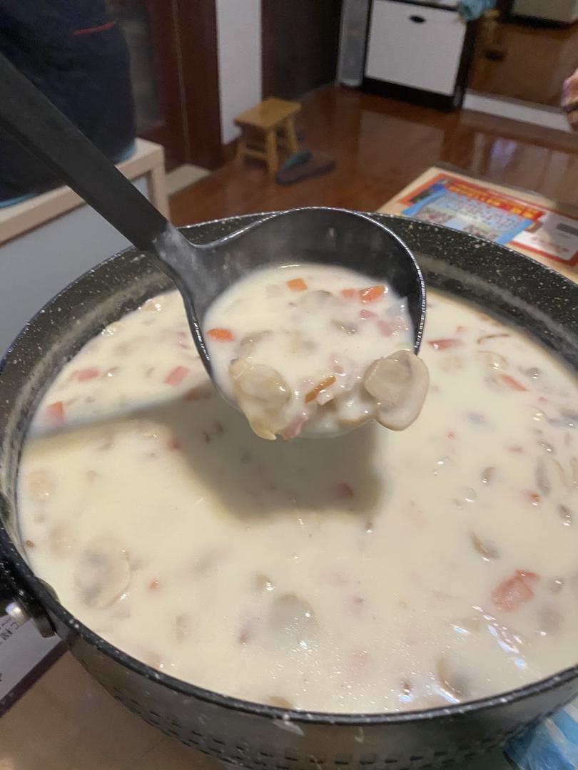 奶油蘑菇汤（完美比例版）