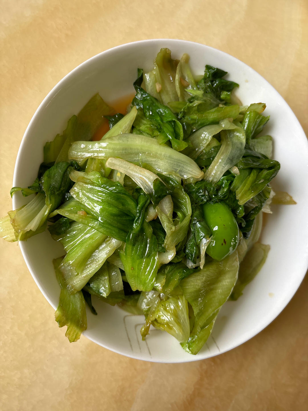 清炒生菜