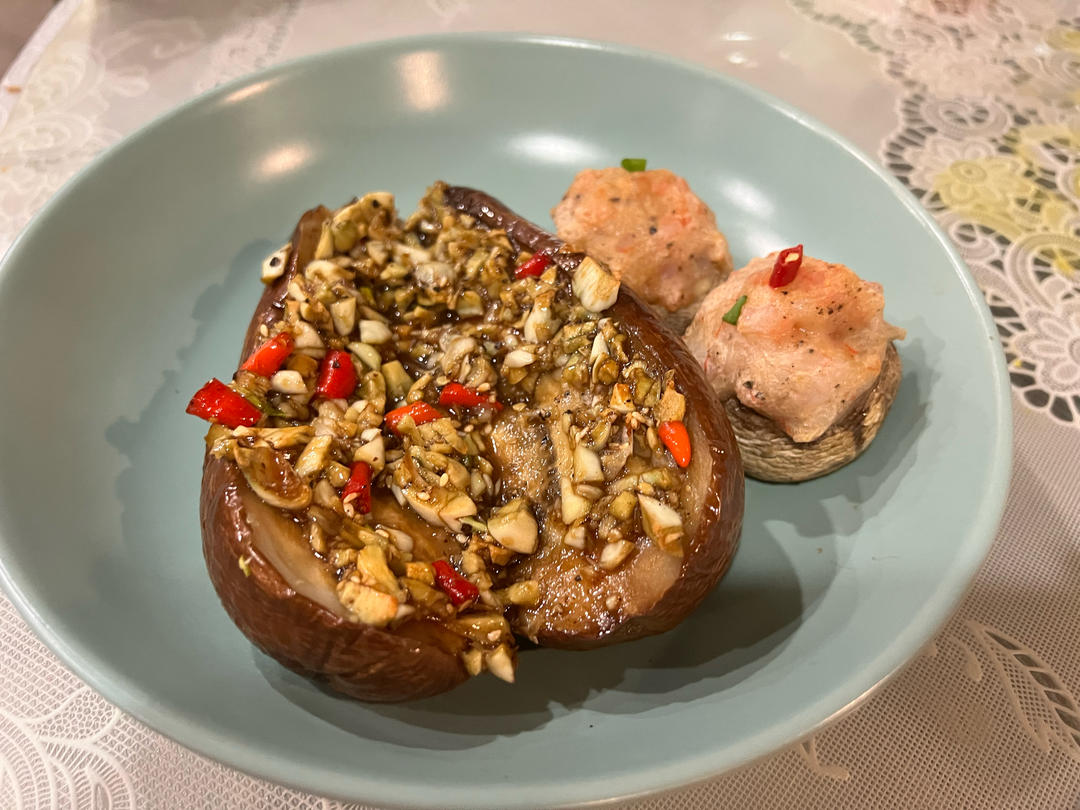 烤茄子的做法