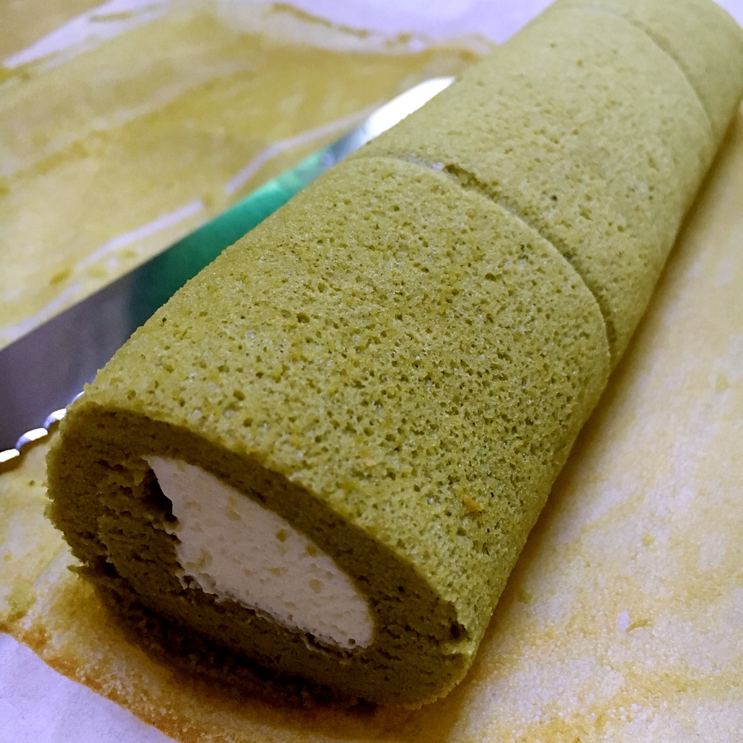 抹茶奶油卷