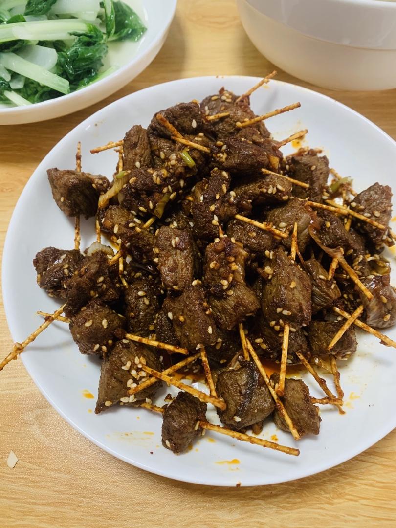 孜然牙签牛肉