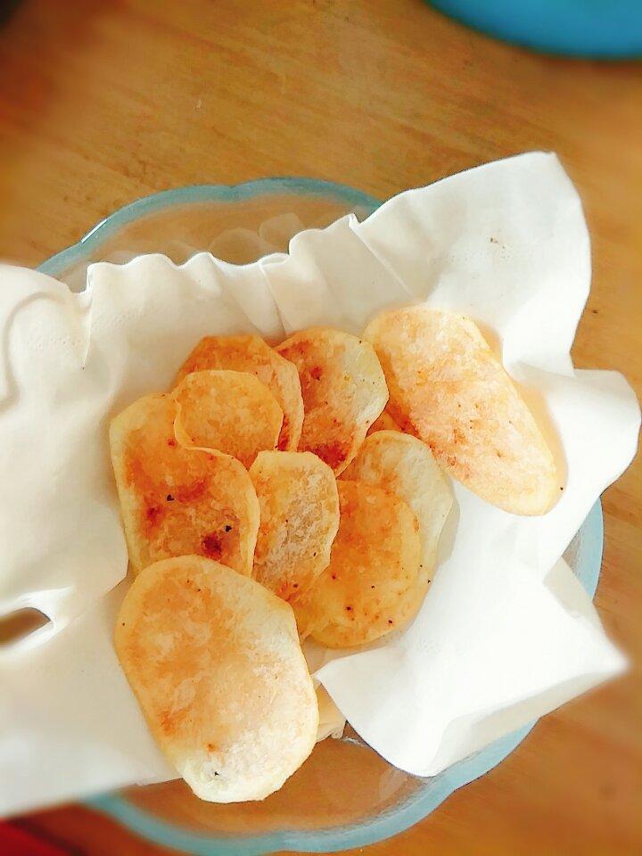 烤箱脆薯片