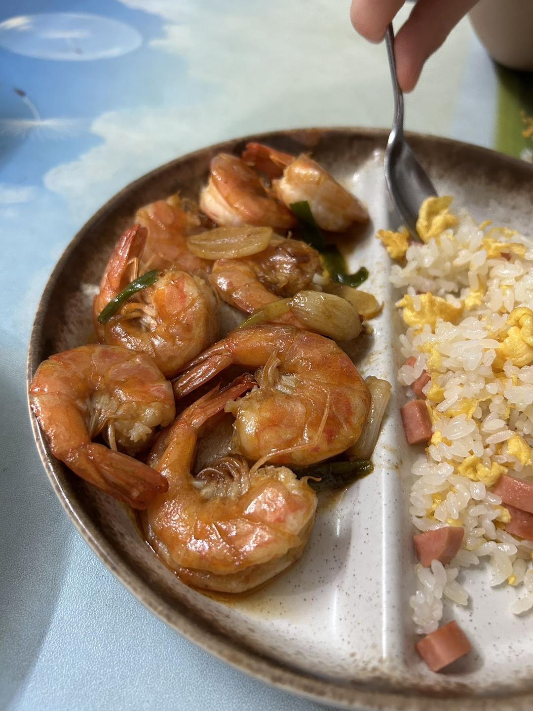 家庭版油焖大虾