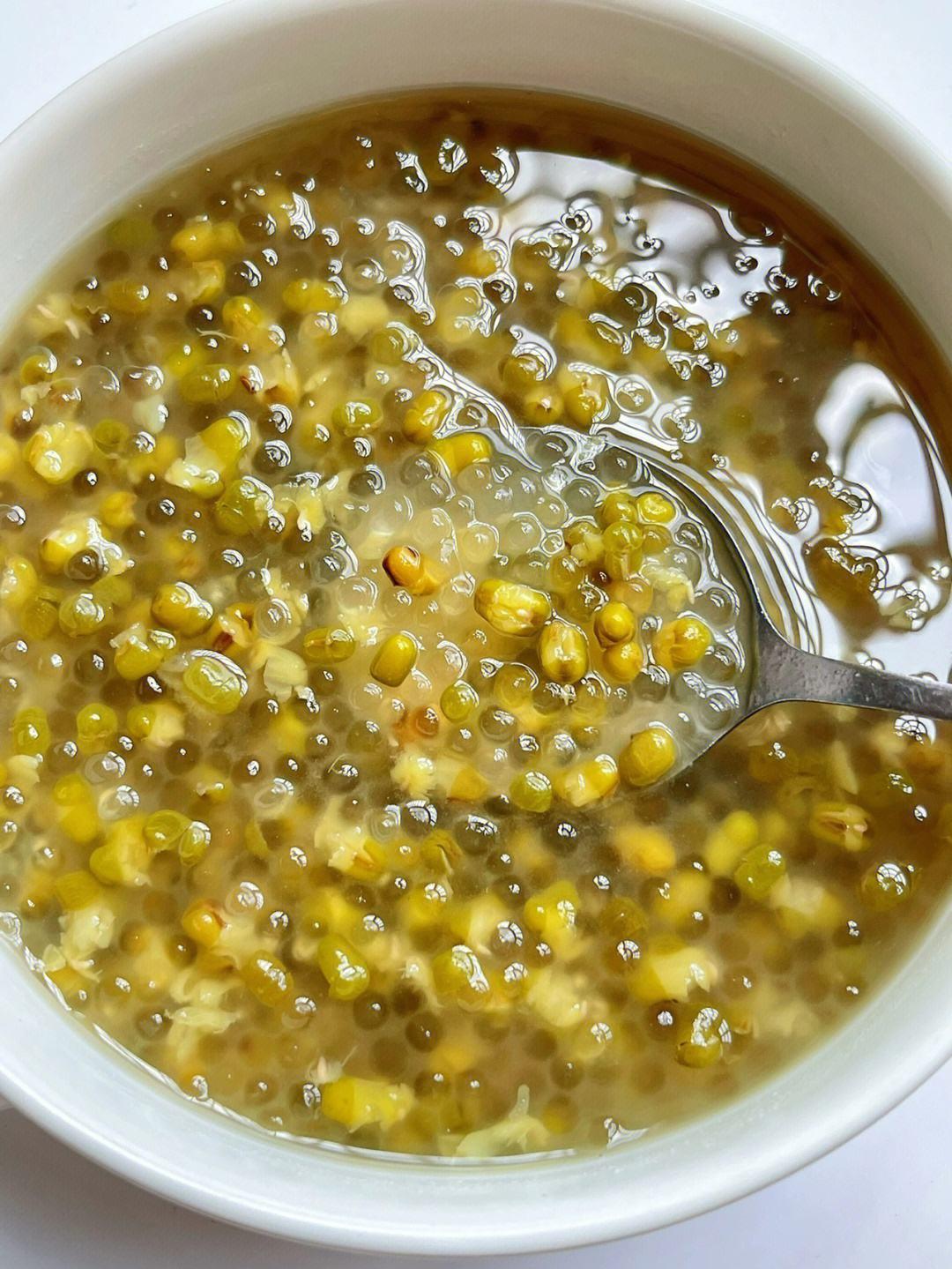 绿豆西米糖水（电饭锅）