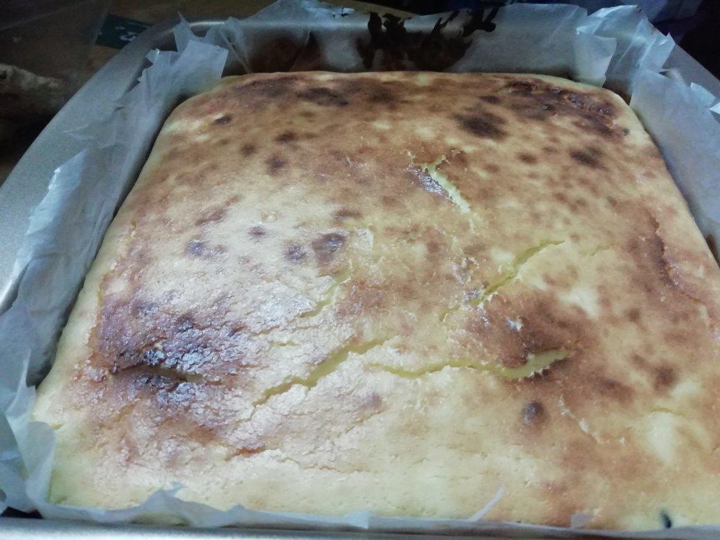 快手的网红basque cheesecake巴斯克焦芝士蛋糕