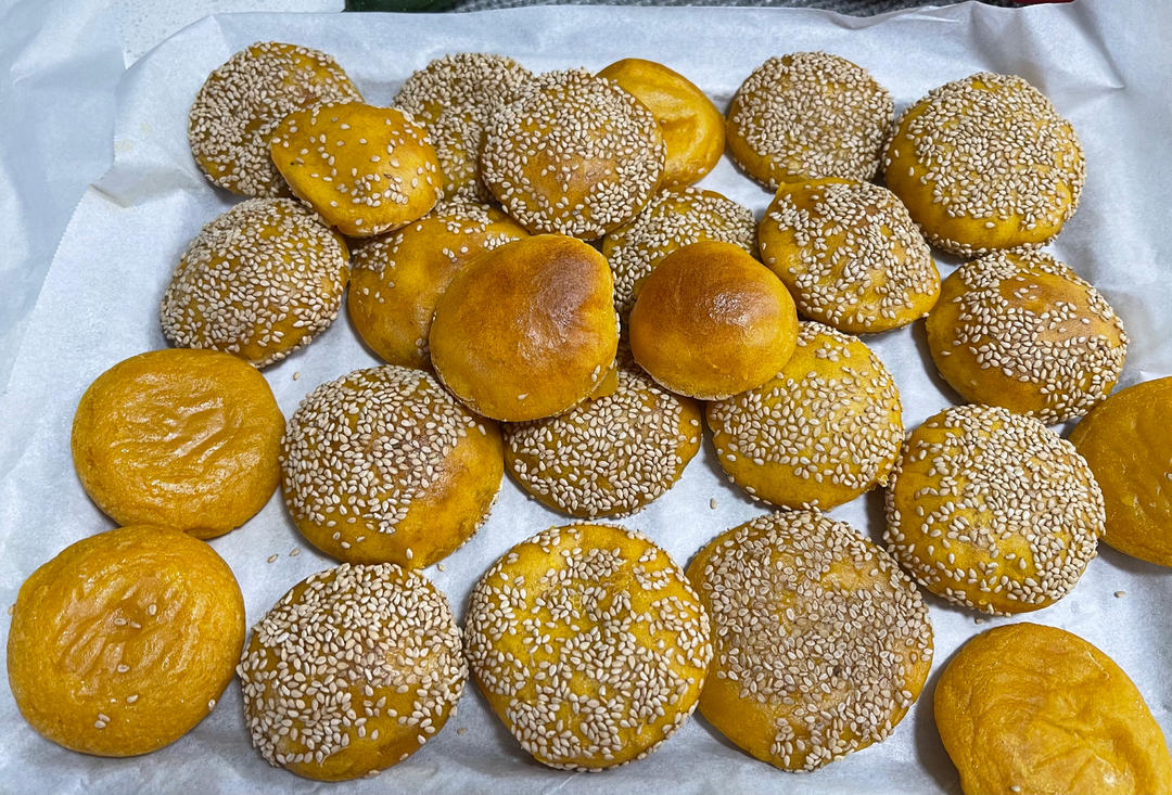 无糖无油南瓜饼