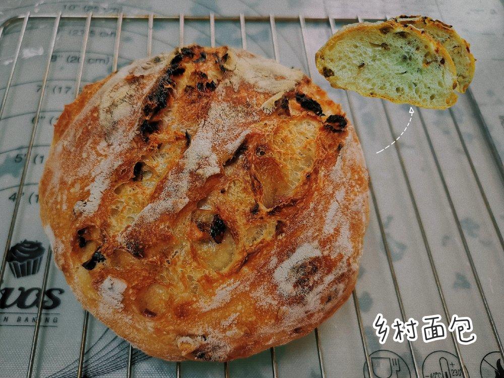 欧包乡村面包超完整步骤（不锈钢盆子）