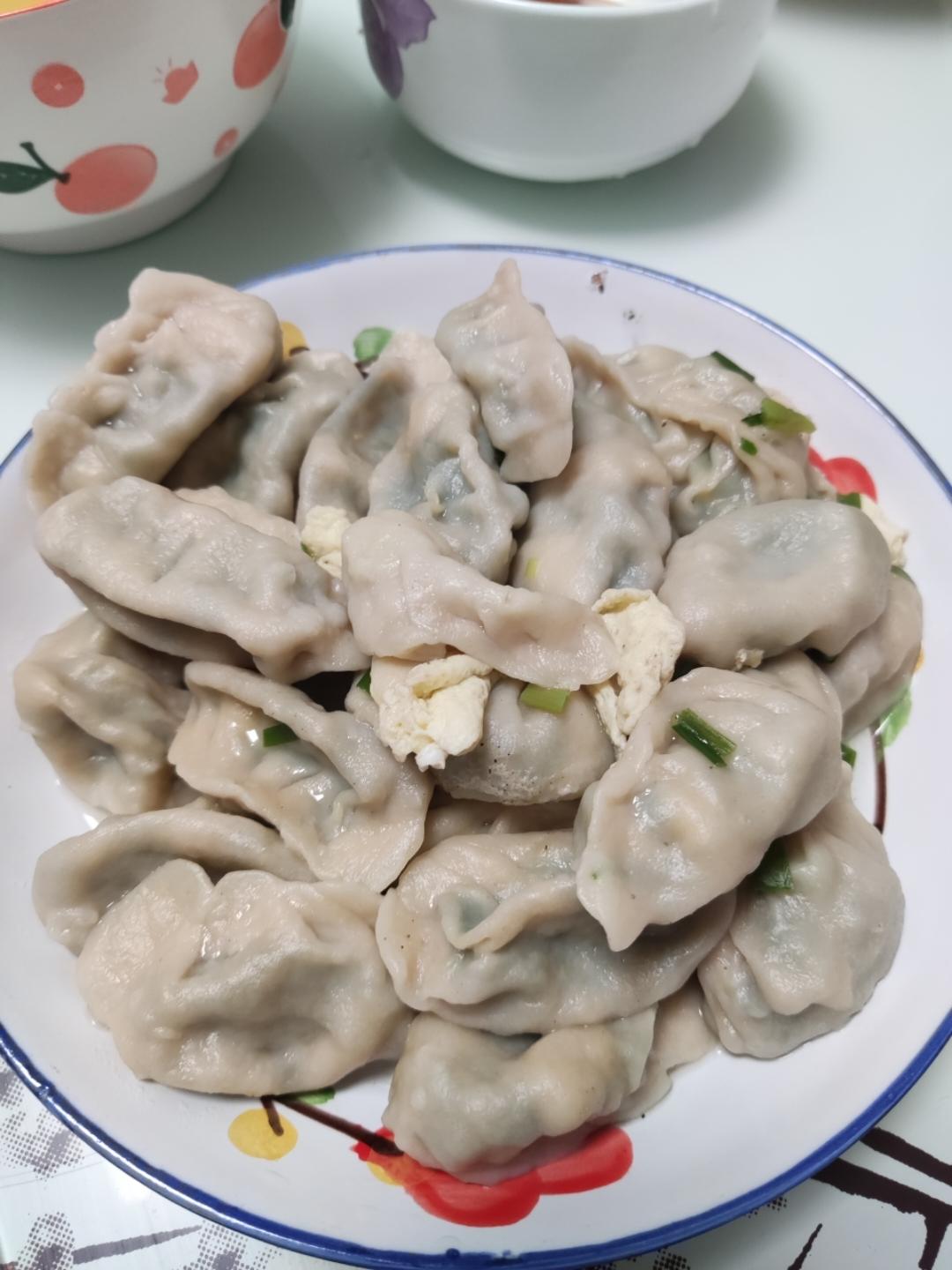 经典的韭菜鸡蛋馅儿饺子 怎么吃都不会腻