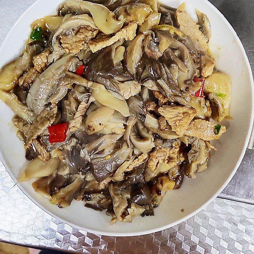 平菇炒肉（鲜香）
