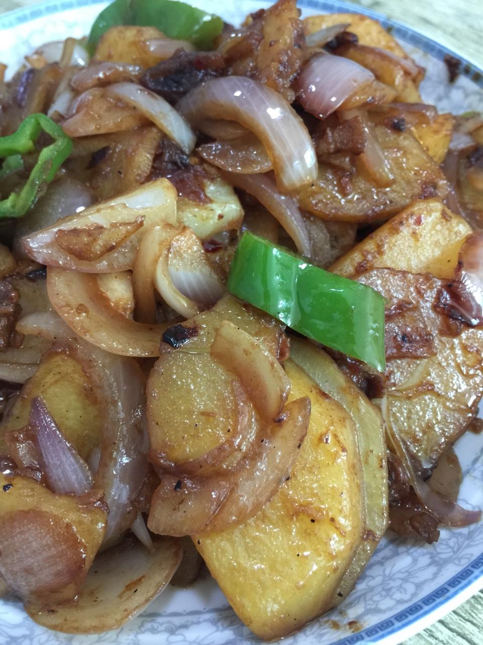 自制干锅土豆片