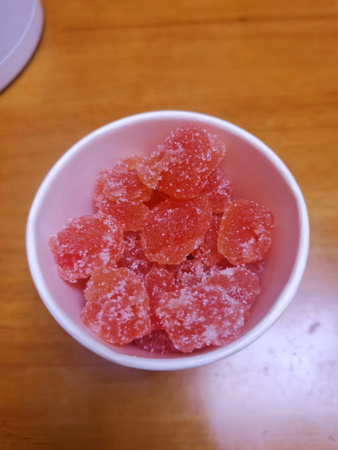 大小朋友都爱吃的软糖柚子糖清热止咳