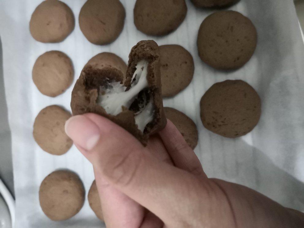 麻糬爆浆软心曲奇 冷了之后依旧Q弹 防爆配方