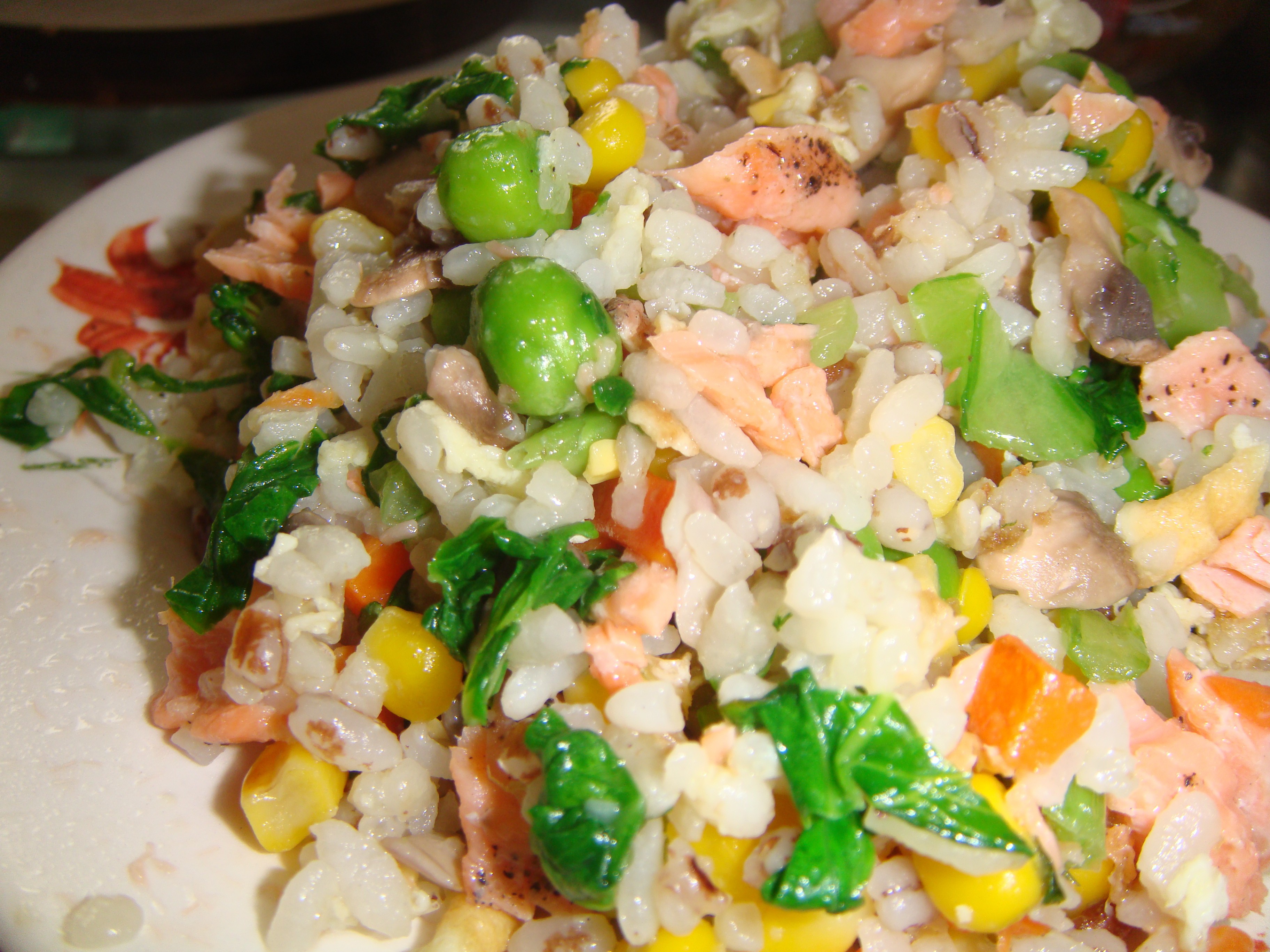 三文鱼炒饭