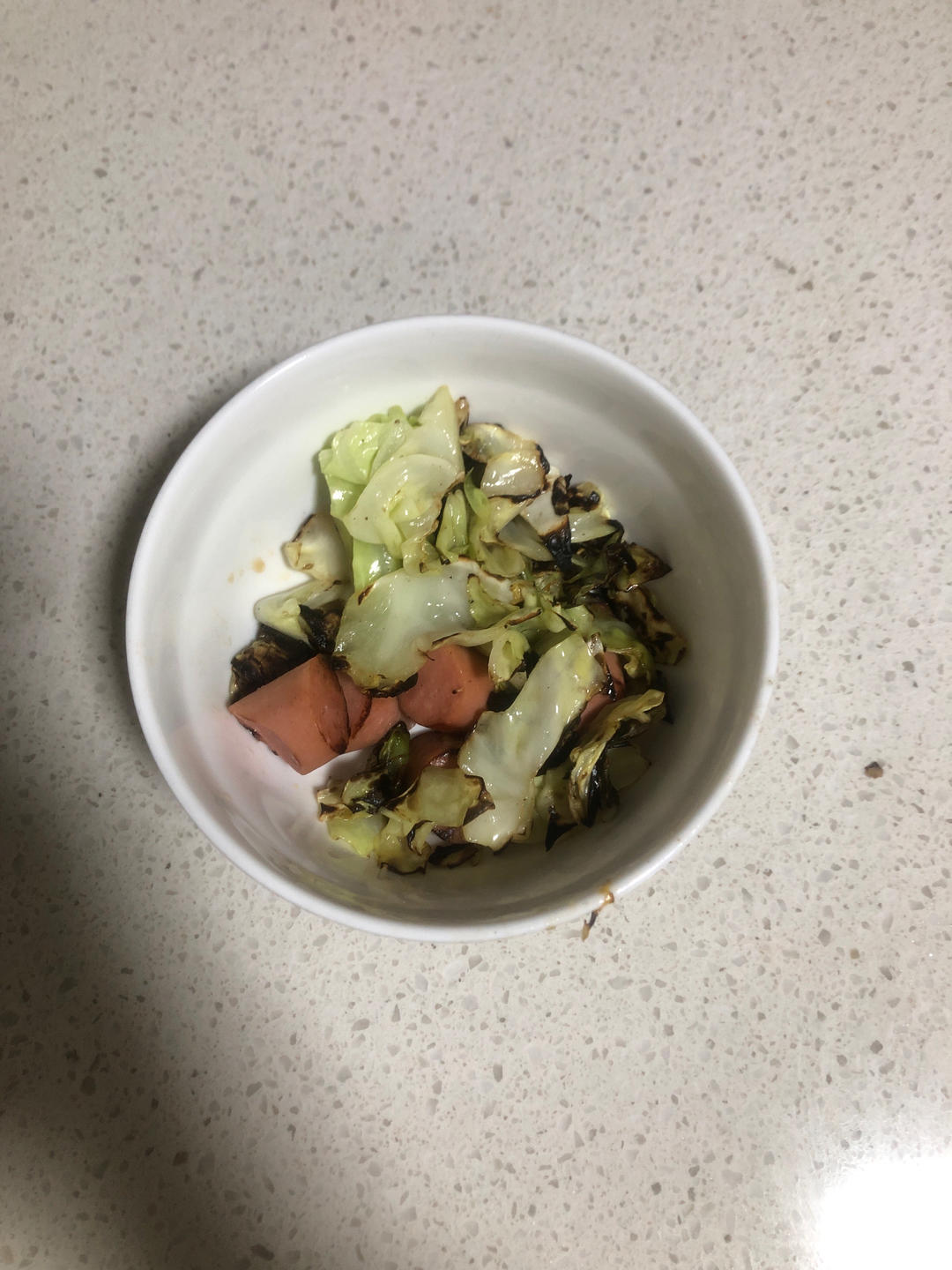 家常小炒 之 五分钟搞定的脆甜素炒包菜丝