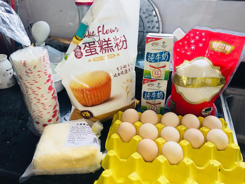 纯奶手撕吐司的做法 步骤1